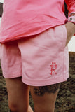 Pink Rugger Short- zip pockets