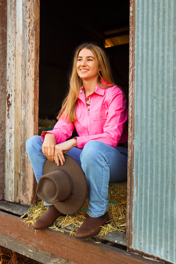 Pink Work Shirt